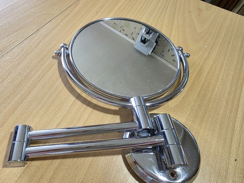 Wall mounted chrome extending - mounted,