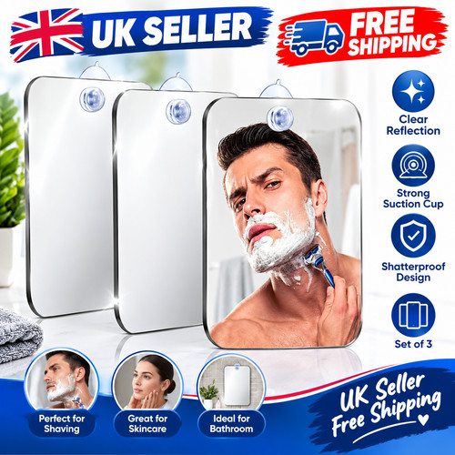 Anti fog shower mirror - anti-fog,