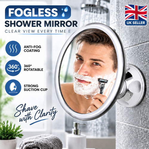 Fogless shower mirror anti - fogless,
