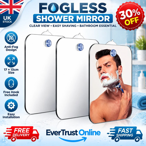 Anti fog shower - fog, mirror